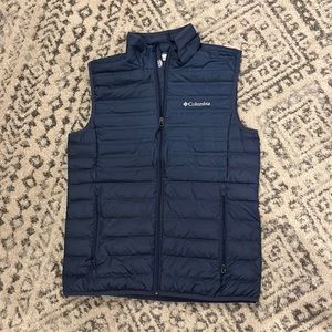 Mens Navy Insulated Vest